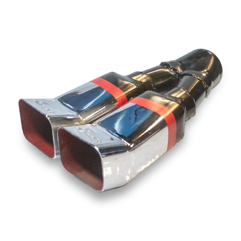 Terminal Dual Cuadrada Sesgada de 3 1/2″