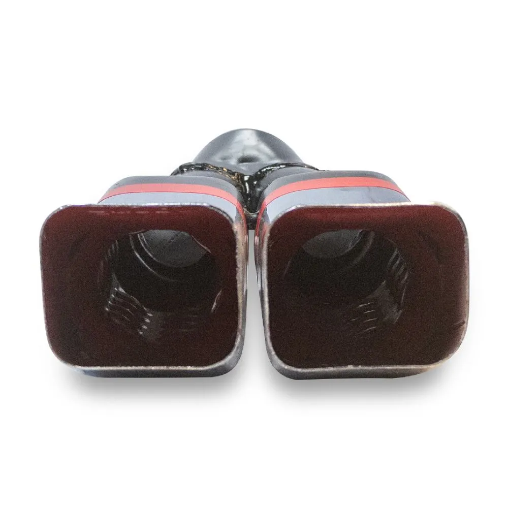 Terminal Dual Cuadrada Sesgada de 3 1/2″ - miniatura 3