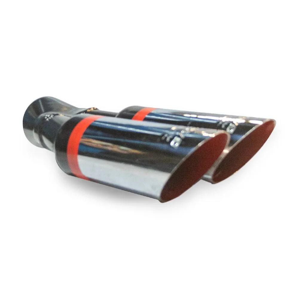 Terminal Dual de 3″ con Silenciador - miniatura 2