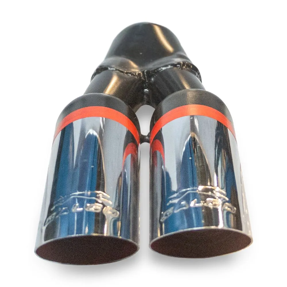 Terminal Dual de 3″ con Silenciador - miniatura 4