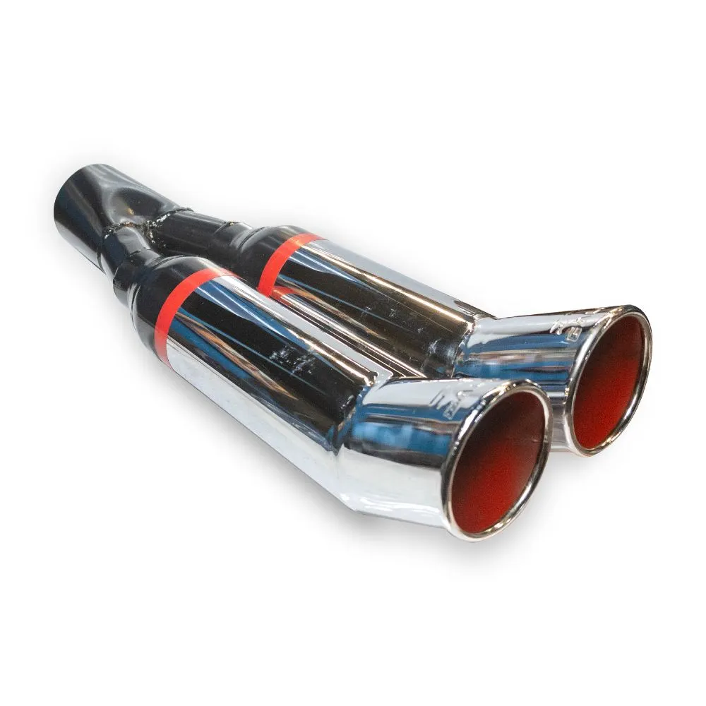 Terminal Dual de 4» x 40» Sesgada Engargolada