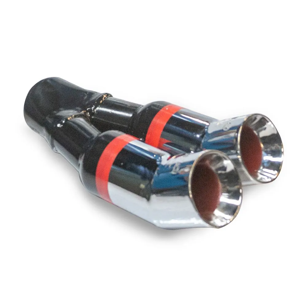 Terminal Dual Sesgada Doble Forro de 3»