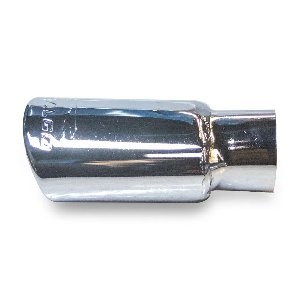 Terminal Sencilla Semi Ovalada de 3″ Sin Silenciador - miniatura 2