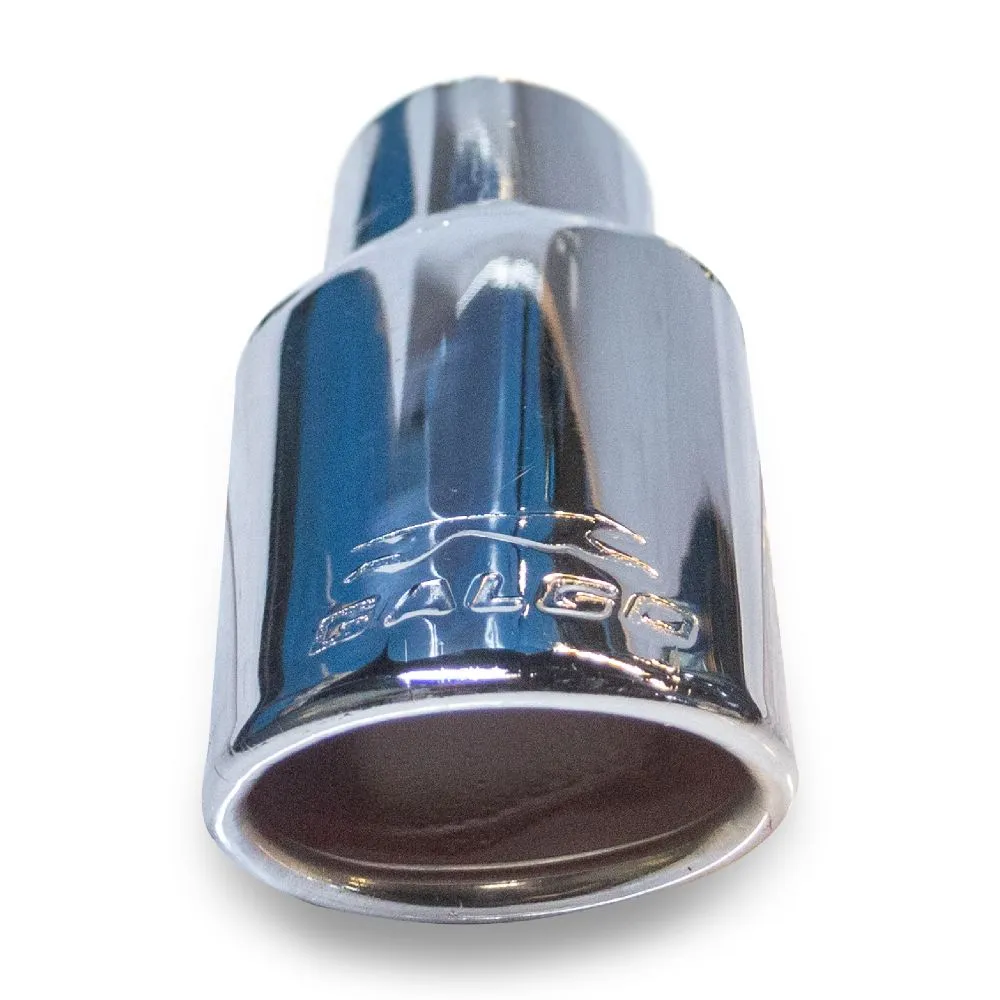 Terminal Sencilla Semi Ovalada de 3″ Sin Silenciador - miniatura 3